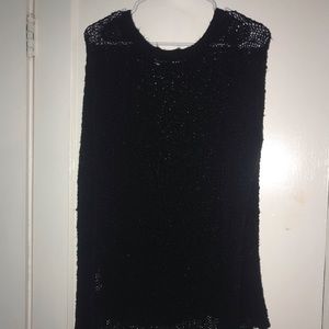 black garage sweater